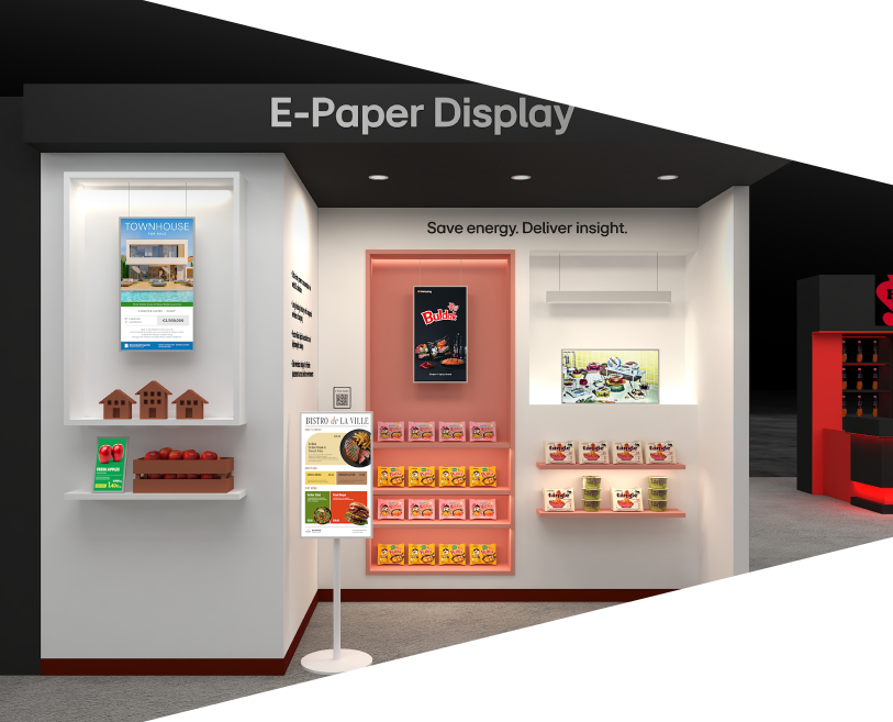 E-Paper Display Booth info