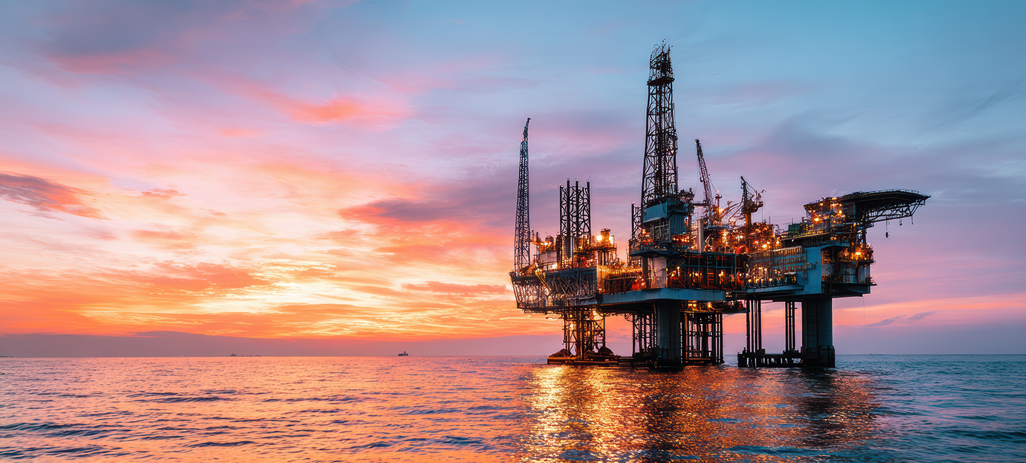 LEIGHTRONIX and LG commercial TV IPTV solution deployed on an offshore oil and gas platform to support crew communications and operational safety.